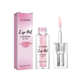 Jaysuing Changing Lip Oil, Hydrating Moisturizing Non-Stick Cup Water Gloss Lip Gloss (Option: 6.5g-36g-0.87*0.87*3.46inch)